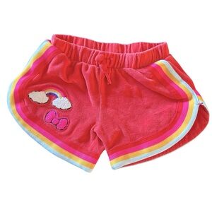 Disney Girl’s Super Soft Colorful Embroidered Track Shorts